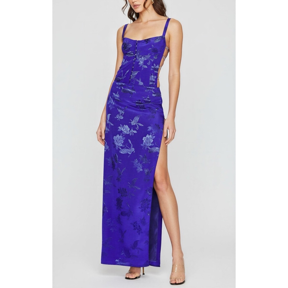 LOVERS + FRIENDS Bellevue Gown, Purple, Small